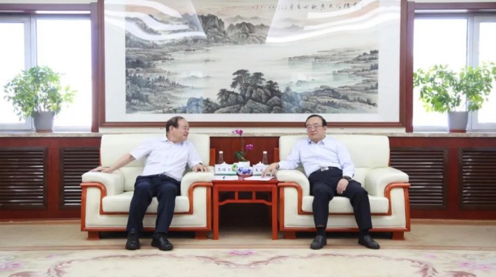 石培文董事長拜訪甘肅省農(nóng)村信用社聯(lián)合社